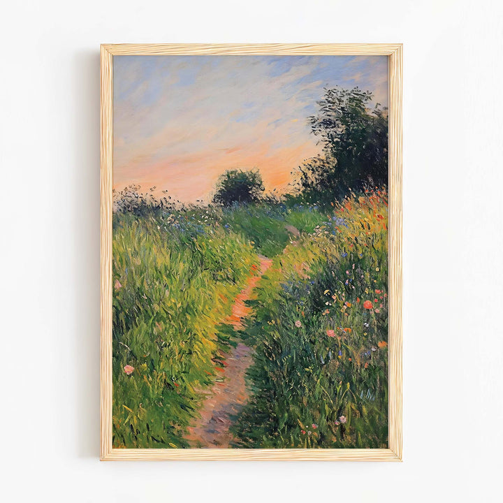 Pathway Through the Fields - ArineaArt for home decor​Art reproduction​Art wall decor​