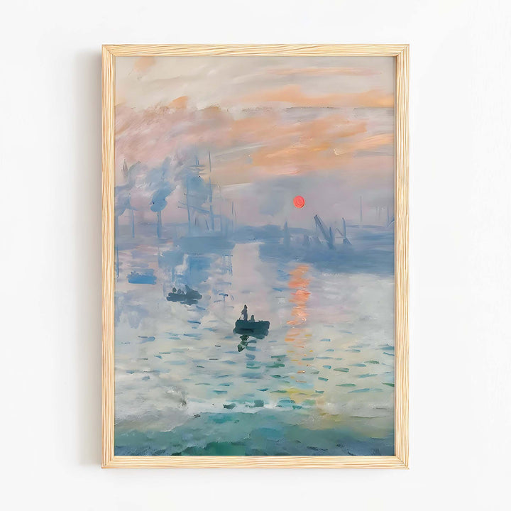 Thames Serenity - ArineaClassic Monet paintingClaude Monet canvasClaude Monet elegant decor